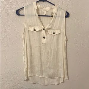 Silky blouse with buttons